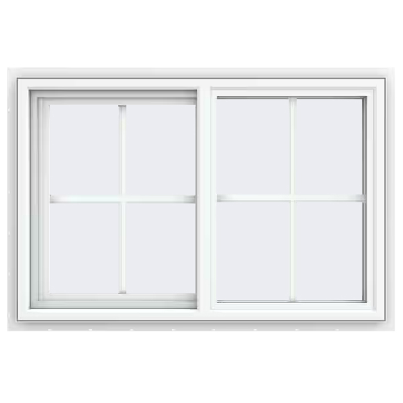 نوافذ UPVC منزلقة بالطراز الأمريكي