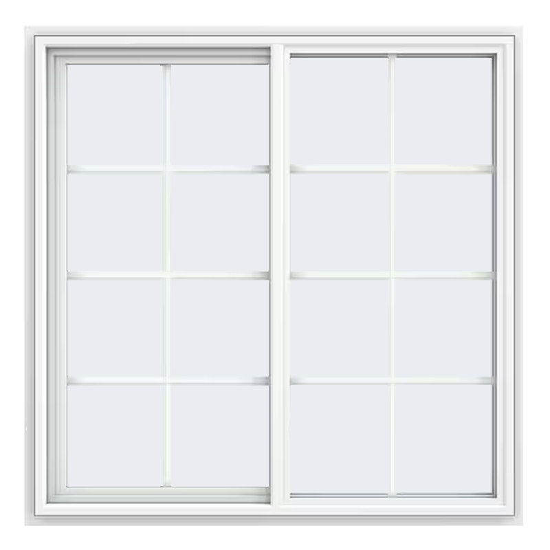 نوافذ UPVC منزلقة بالطراز الأمريكي