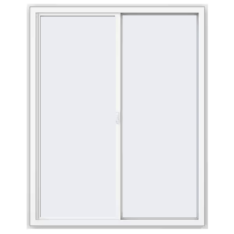 نوافذ UPVC منزلقة بالطراز الأمريكي